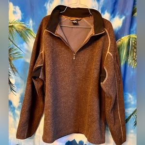 Kuhl XL thermo-core 1/4 zip brown